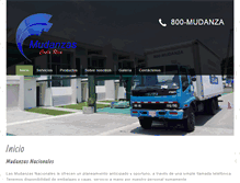 Tablet Screenshot of mudanzascostarica.com